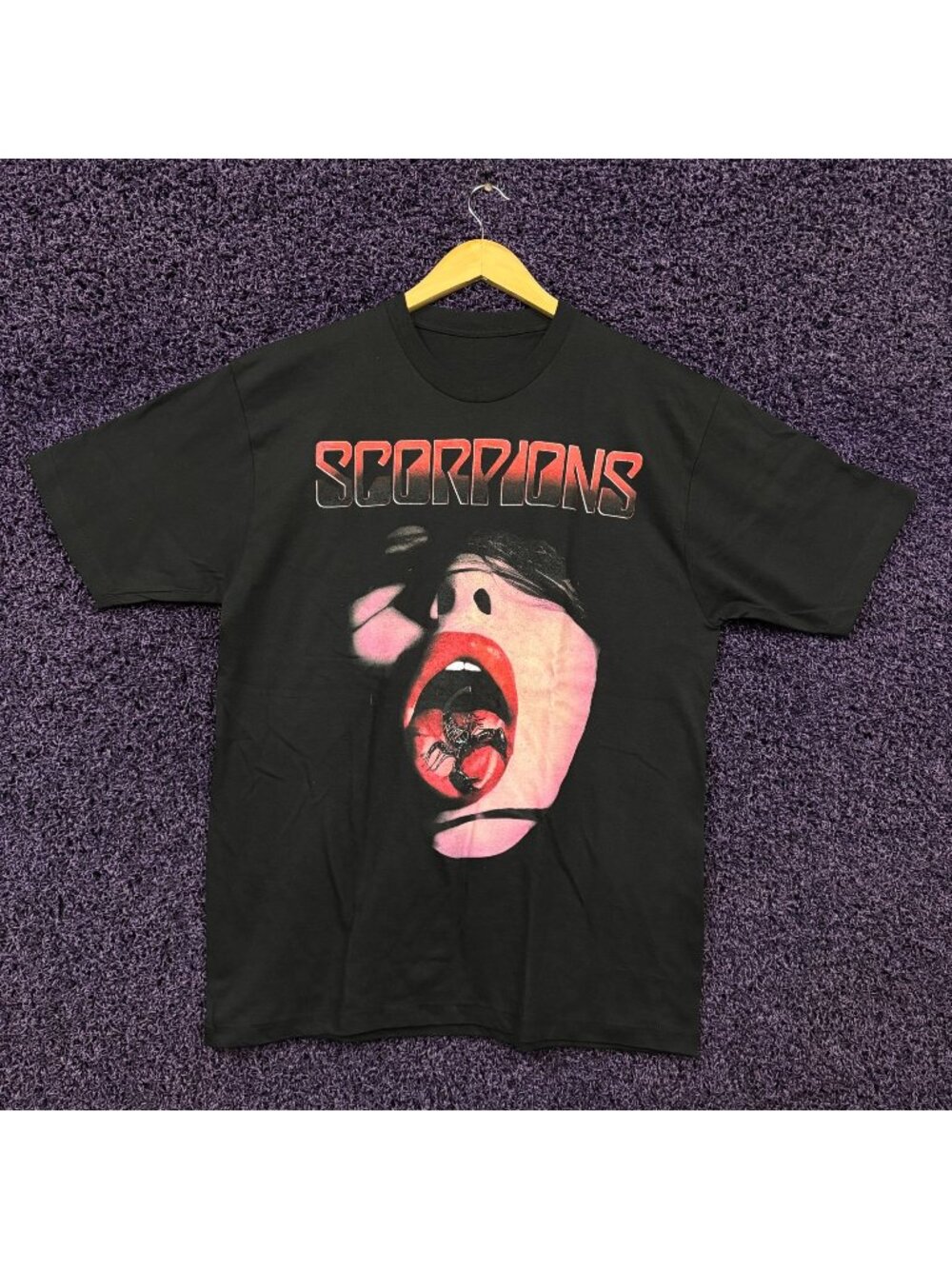 Scorpions Got Your Tongue Rock T-Shirt Size Large